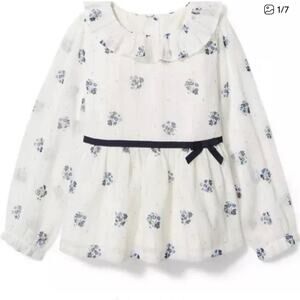 Janie and Jack Floral Coupe Top